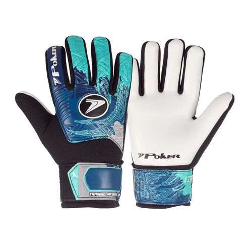 Luva de Goleiro Infantil Poker Infinity Marinho/Verde