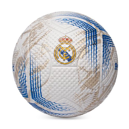 Bola de Futebol de Campo Dualt Real Madrid Branco/Dourado