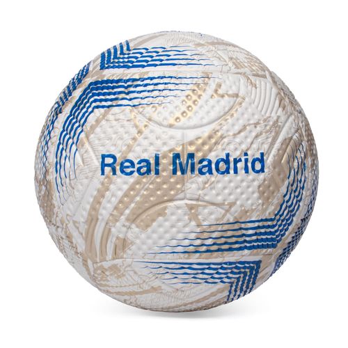 Bola de Futebol de Campo Dualt Real Madrid Branco/Dourado