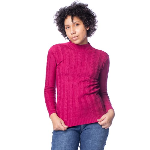 Blusa Feminina Oliveira Malhas Tricot Relevo Marsala