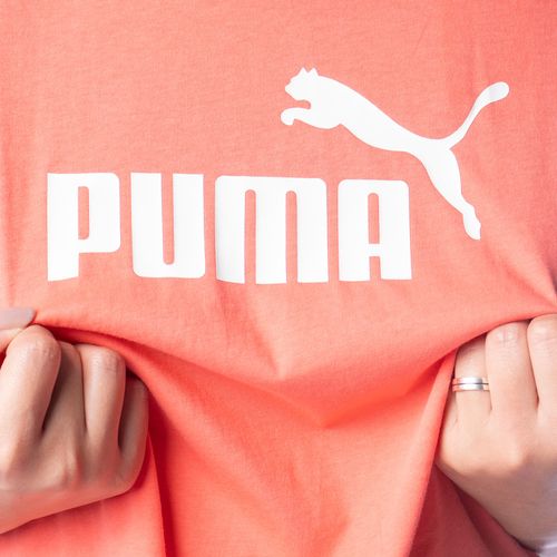 Camiseta Feminina Puma Cropped Salmão