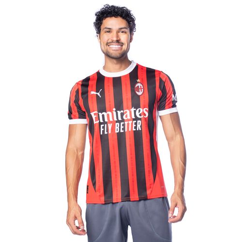Camisa Masculina Puma AC Milan Vermelho/Preto