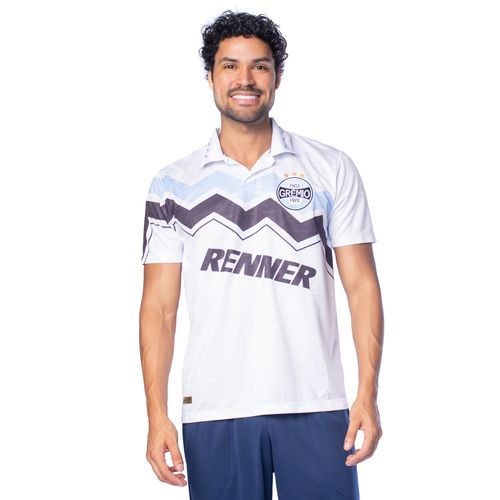 Camisa Masculina Betel Gremio Retrô Branco