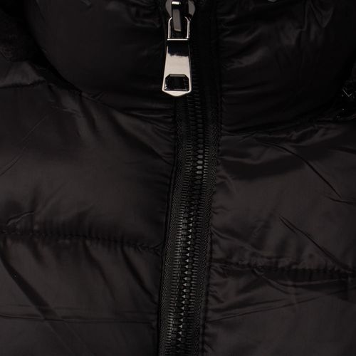 Jaqueta Feminina Facinelli Puffer Capuz Removível Preto