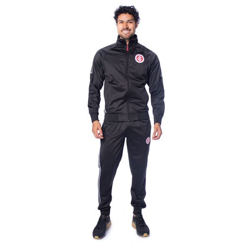 Agasalho Masculino Lotus Inter Malha Preto/Chumbo