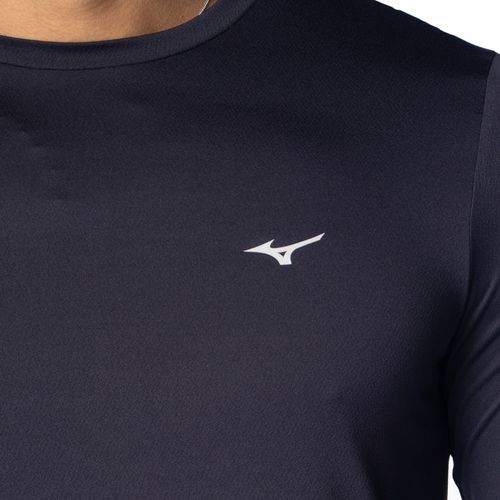 Camiseta Masculina Mizuno Nirvana Manga Longa Azul