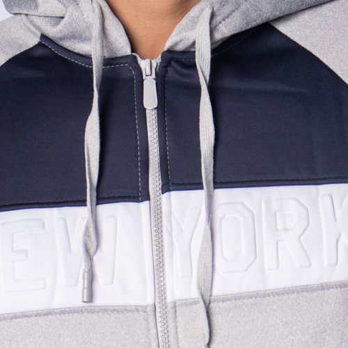 Conjunto Masculino Sea Surf Malha Cinza/Marinho/Branco