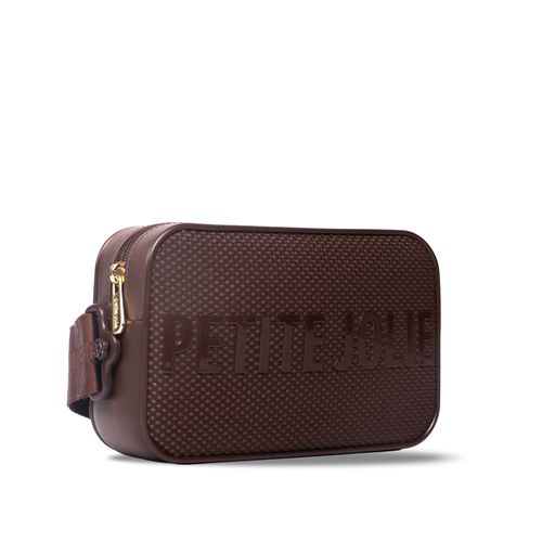 Bolsa Feminina Petite Jolie Transversal Pequena Marrom