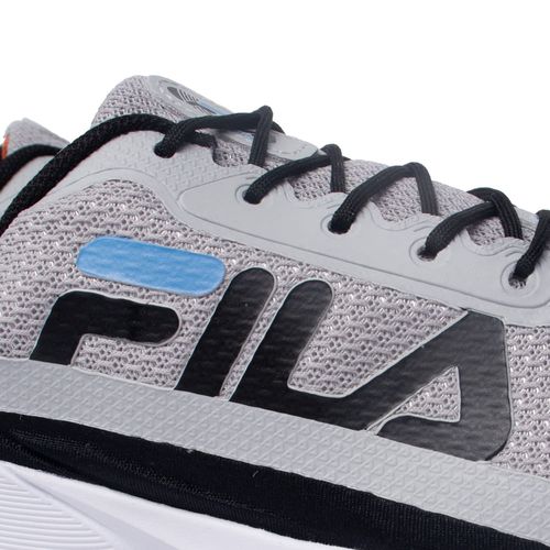 Tênis Masculino Fila Progress Lite Mesh Prata/Preto