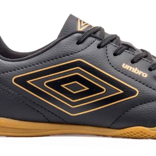 Chuteira Futsal Umbro Class Footballer Preto/Dourado