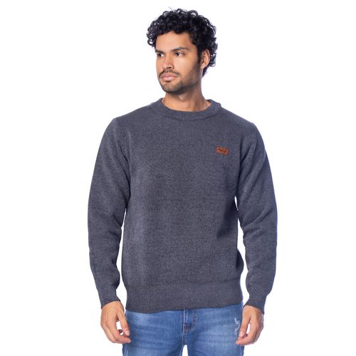Suéter Masculino Red Nose Peluciado Cinza