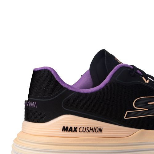 Tênis Feminino Skechers Max Cushioning Goga Mat Preto