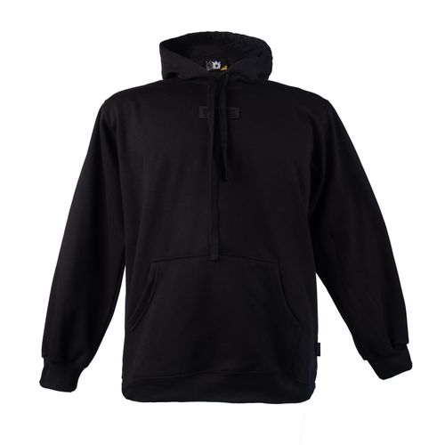 Moletom Masculino Over Surf Capuz Estampa Relevo Preto