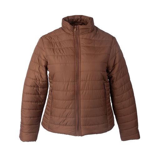 Jaqueta Feminina Sea Surf Puffer Plus Size Marrom