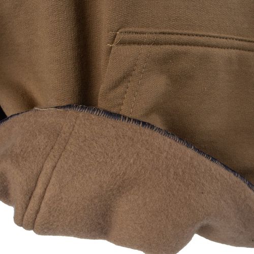 Moletom Masculino Gangster Plus Size com Capuz Azul/Marrom
