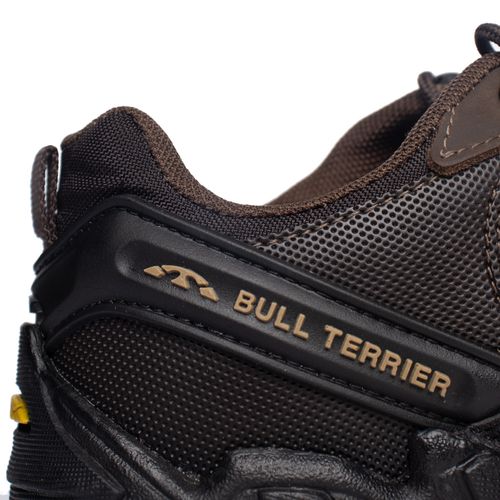 Tênis Masculino Bull Terrier Dakar Couro Marrom/preto