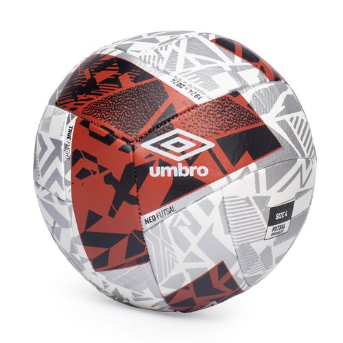 Bola Umbro Futsal Neo Swerve Branco/Vermelho