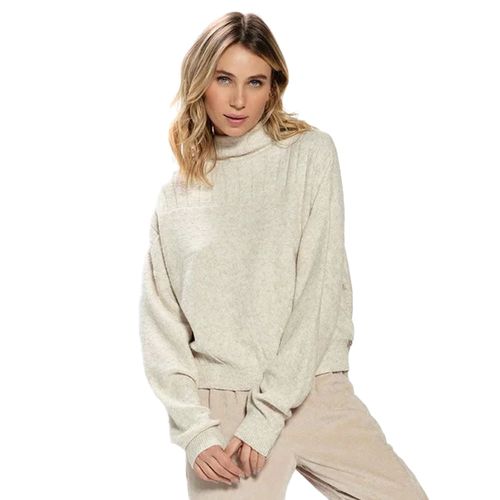 Calça Feminina Biamar Cotelê Barra Dobrada Bege Claro