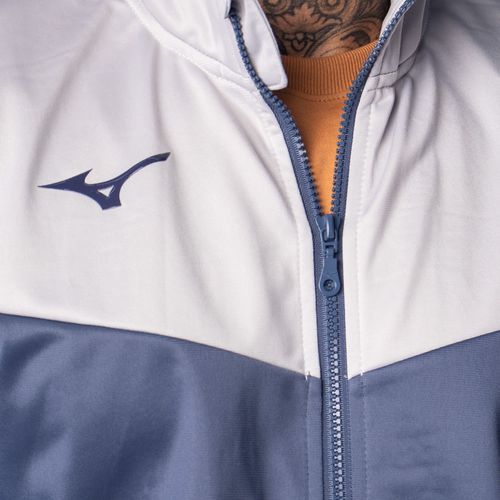 Agasalho Masculino Mizuno Root II Azul/Cinza