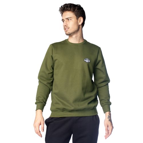 Moletom Masculino Over Surf Básico Verde Escuro