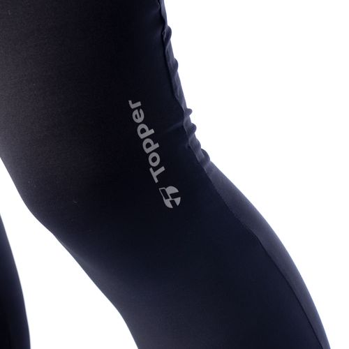 Legging Masculina Topper Performance Bolsos Reflexivo Preto