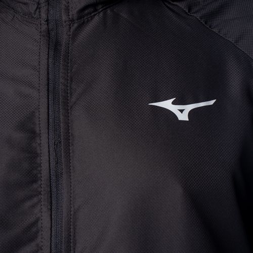 Corta Vento Masculina Mizuno Ripstop Compactável Preto