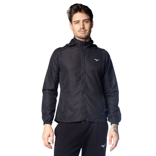 Corta Vento Masculina Mizuno Focus 2 Compactável Preto