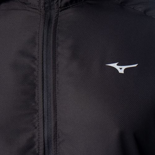 Corta Vento Masculina Mizuno Focus 2 Compactável Preto