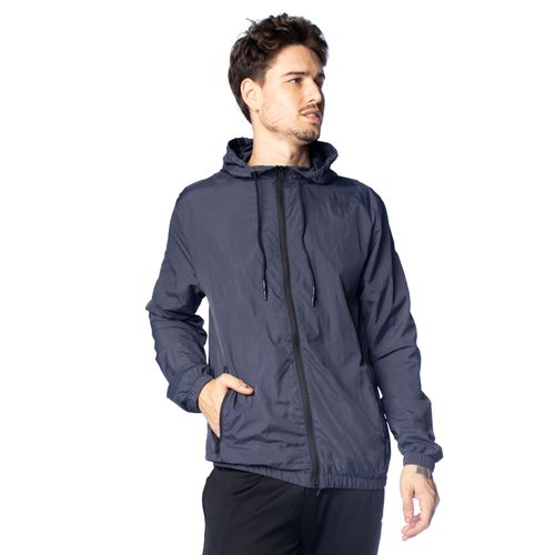 Corta Vento Masculina John Sailor Zíper Invisível Marinho