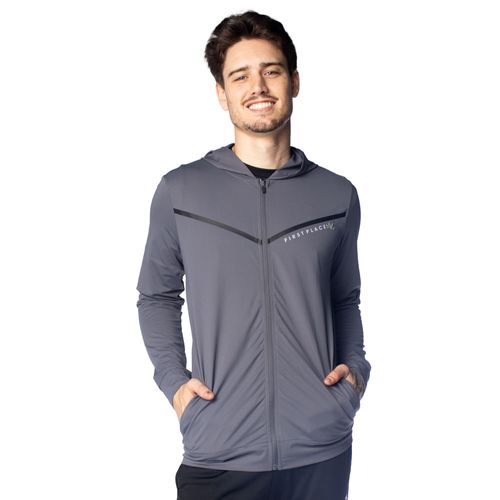 Corta Vento Masculino Ninety Eight Tira Superior Cinza