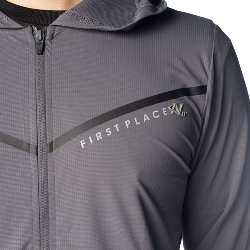 Corta Vento Masculino Ninety Eight Tira Superior Cinza