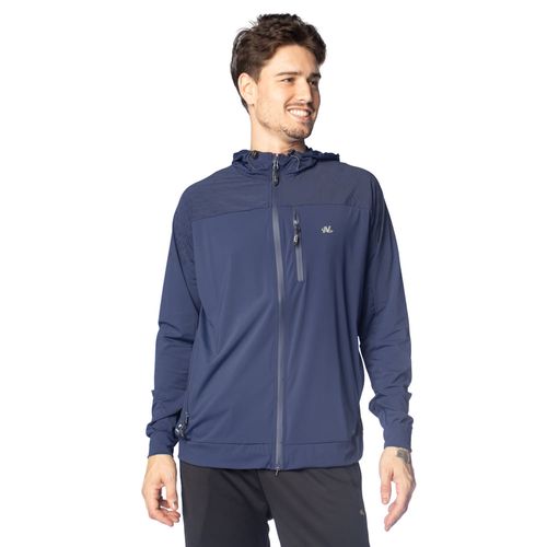 Corta Vento Masculina Ninety Eight Bolso Vertical Marinho