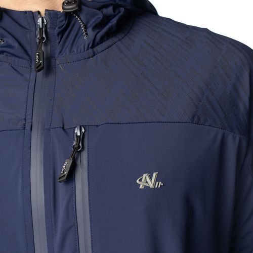 Corta Vento Masculina Ninety Eight Bolso Vertical Marinho