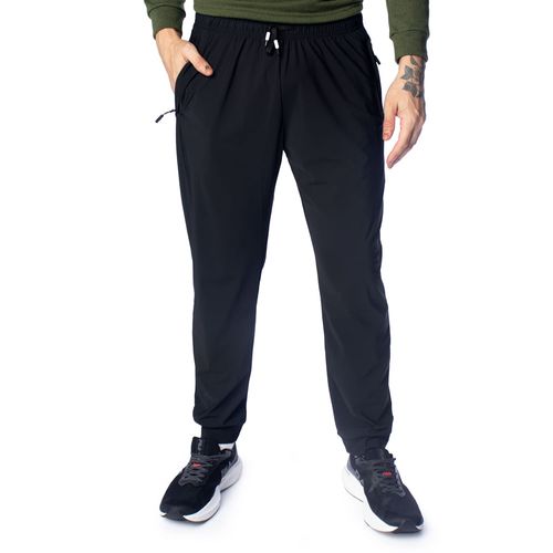Calça Masculina Style Jogger Zíper Invisível Preto