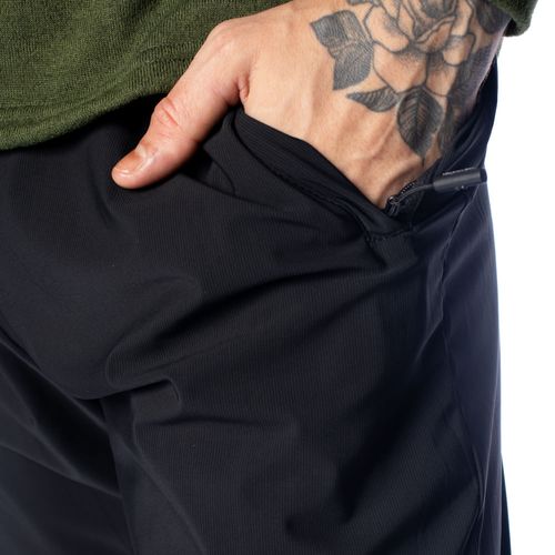 Calça Masculina Style Jogger Zíper Invisível Preto