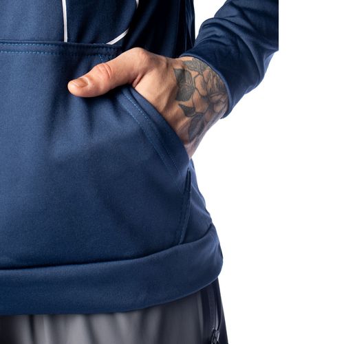 Moletom Masculino Ninety Eight Capuz Logo Branco Marinho