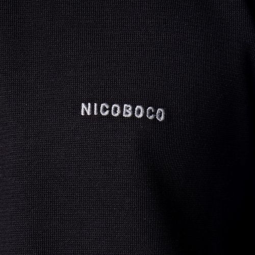 Moletom Masculino Nicoboco Bordado Texturizado Preto