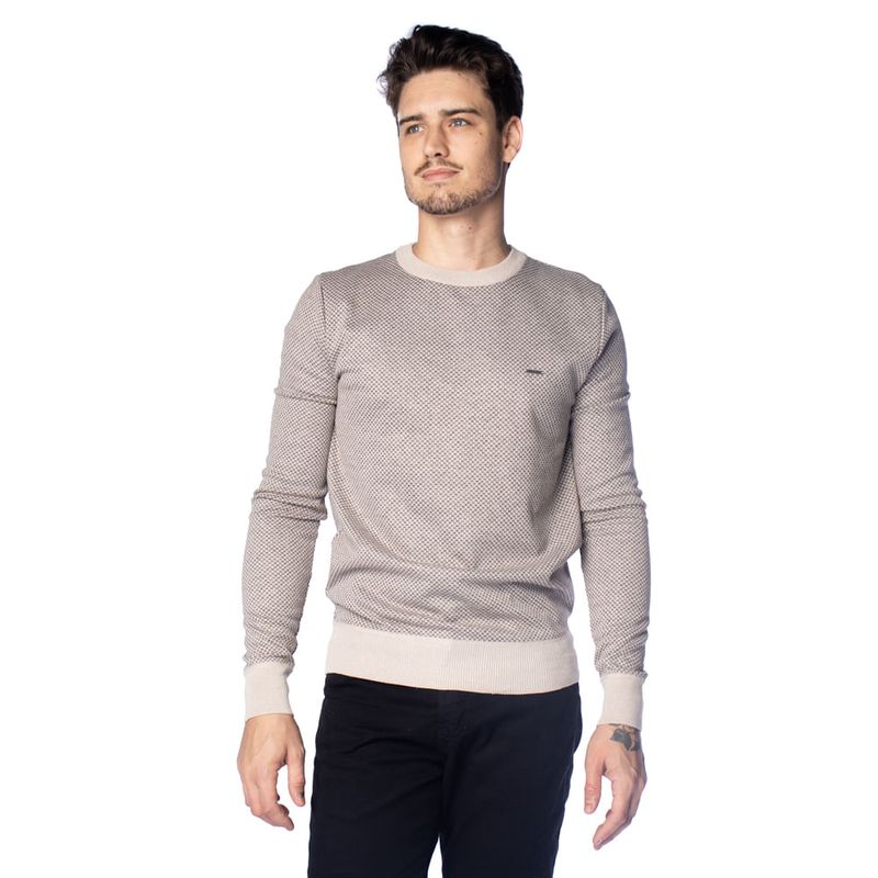 sueter-masculino-dixie-87090294-tricot-quadriculado-marrom-bege-10-46523-a