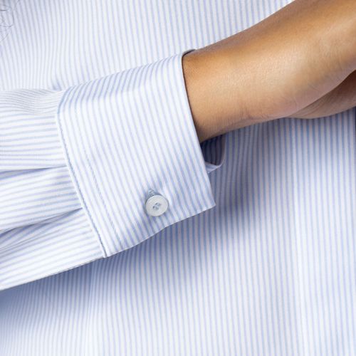 Camisa Feminina Milani Listrada Beatriz Azul