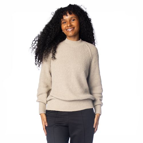 Blusa Feminina Biamar Tricot Bege Médio