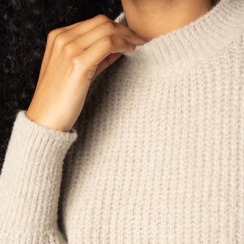 Blusa Feminina Biamar Tricot Bege Médio