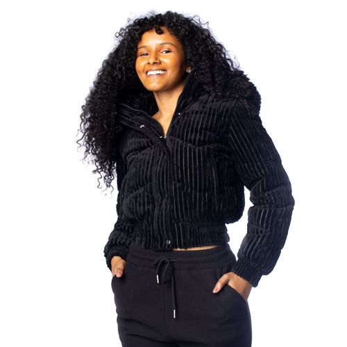Jaqueta Feminina Sea Surf Capuz Removível Preto
