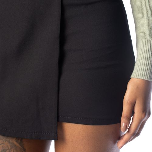 Short Saia Feminino Karma&Co Transpassado Preto