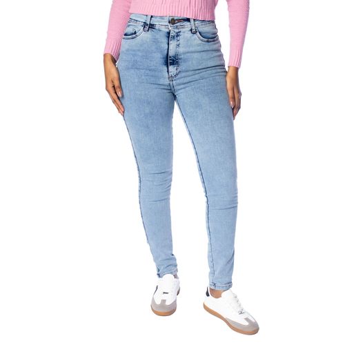 Calça Jeans Feminina Jezzian Cigarrete Azul Claro