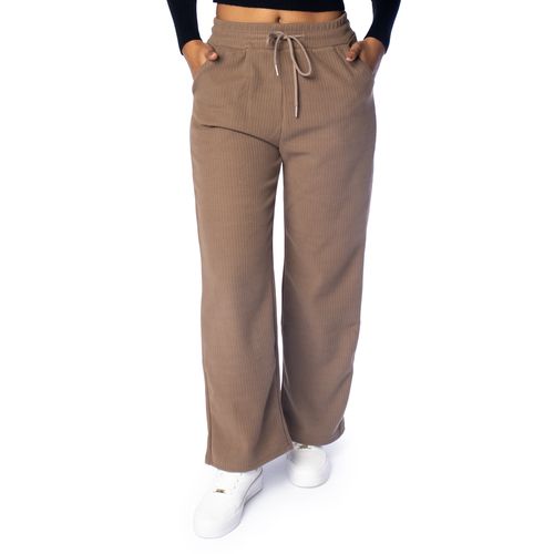 Calça Feminina Facinelli Reta Cotelê Bolsos Verde Musgo