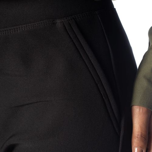 Calça Feminina Facinelli Skinny Cintura Média Liso Preto