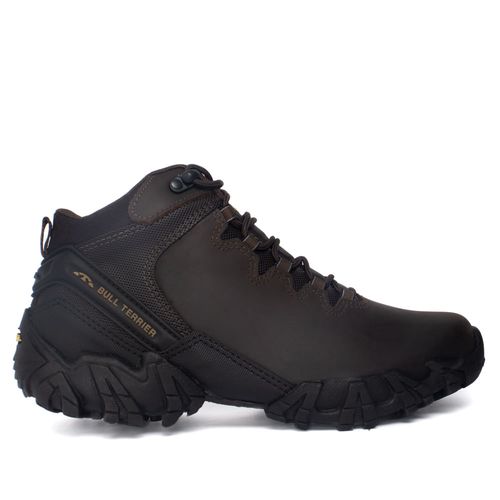 Bota Masculina Bull Terrier Dakar Couro Estável Marrom