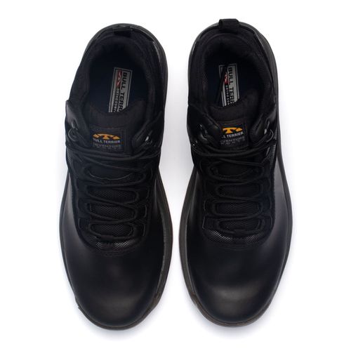 Bota Masculina Bull Terrier Explorer Couro Preto