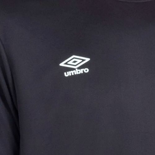 Camisa Masculina Umbro Legacy Manga Curta Respirável Preto