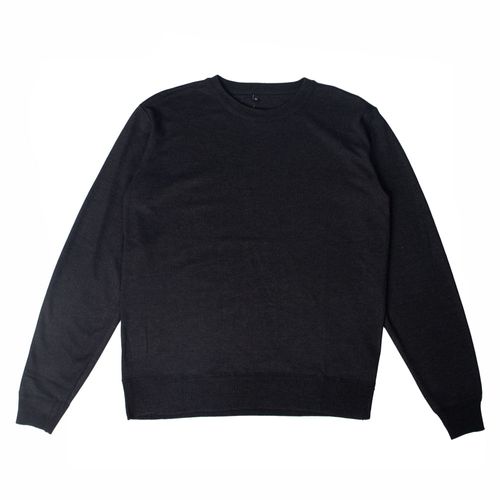 Suéter Masculino Sea Surf Punhos Canelados Cinza Escuro